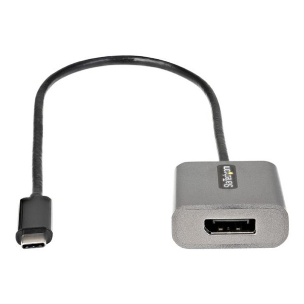 Adaptador usb tipo c a displayport startech 0.3m -  macho - hembra -  gris