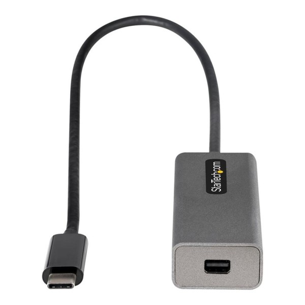 Adaptador usb tipo c a mini dp startech 0.306m -  macho - hembra -  gris
