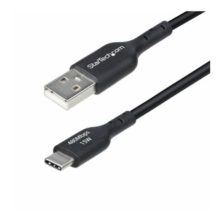 Cable usb tipo a a usb tipo c startech 1m -  macho - macho -  negro