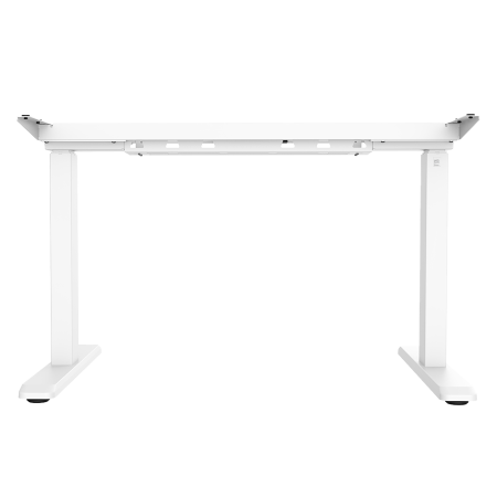 Signa estructura ajustable para escritorio doble motor y 3 segmentos blanca