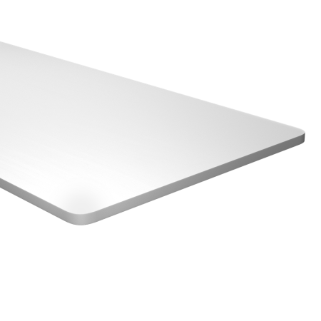 Nature tablero madera mdf blanco 150 x 75 cm