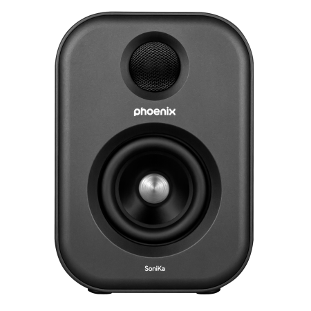 Altavoces de estudio phoenix sonika 50w con bluetooth jack usb para ordenador
