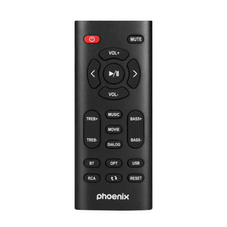Altavoces de estudio phoenix sonika 50w con bluetooth jack usb para ordenador
