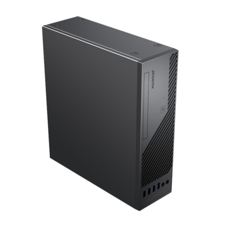 Caja ordenador phoenix lite - s3 micro atx formato ultra slim de 8 litros usb 3.0 fuente 200w incluida