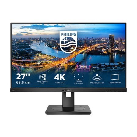 Monitor led 27 pulgadas philips b line 278b1 - 00 ips -  4k uhd -  dp -  hdmi -  60hz -  4ms -  vesa 100x100