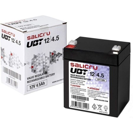 Bateria agm salicru compatible para sais 4.5ah 12v