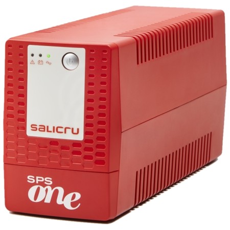 SAI Línea Interactiva Salicru SPS 500 ONE V2/ 500VA-240W/ 2 Salidas/ Formato Torre