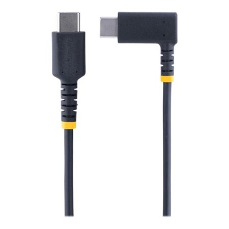 Cable usb tipo c startech 0.15m -  macho - macho -  negro