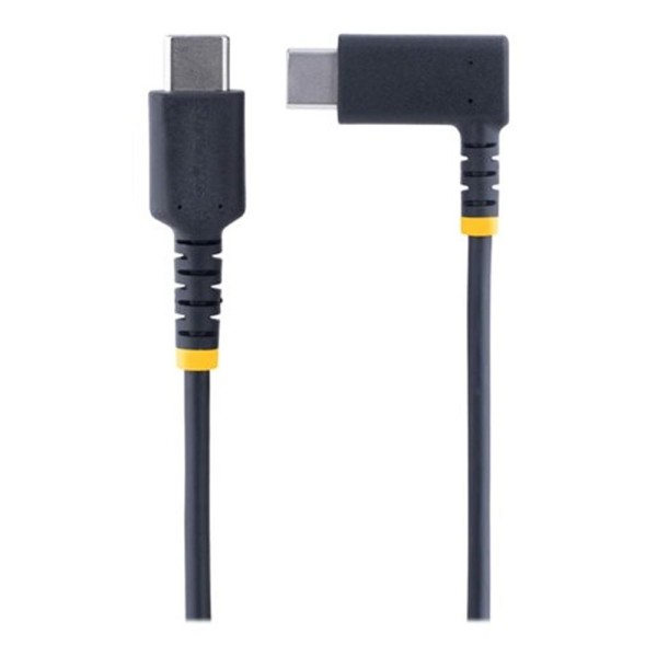 Cable usb tipo c startech 0.15m -  macho - macho -  negro
