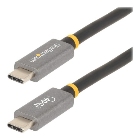 Cable usb tipo c startech 1m -  macho - macho -  negro