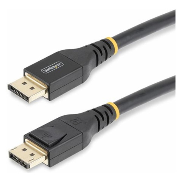 Cable displayport startech 15m -  macho - macho -  negro