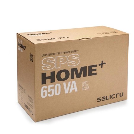 SAI Línea Interactiva Salicru SPS 650+/ 650VA-360W/ 8 Salidas/ Formato Rack
