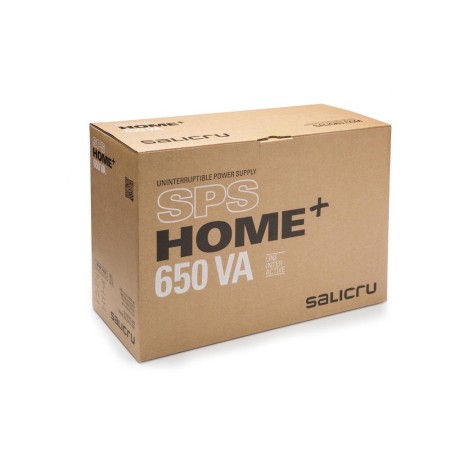 SAI Línea Interactiva Salicru SPS 650+/ 650VA-360W/ 8 Salidas/ Formato Rack