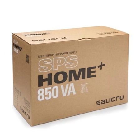 SAI Línea Interactiva Salicru SPS 850+/ 850VA-480W/ 8 Salidas/ Formato Rack