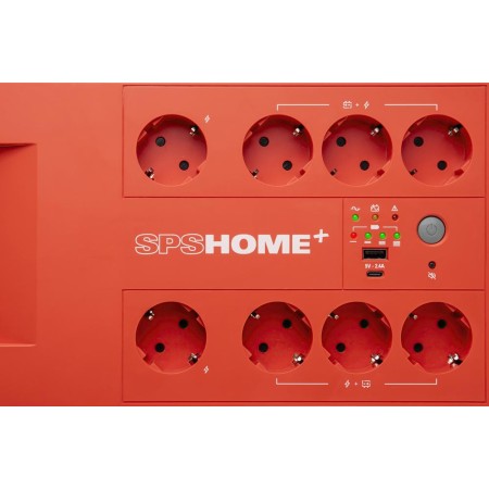 SAI Línea Interactiva Salicru SPS 850+/ 850VA-480W/ 8 Salidas/ Formato Rack