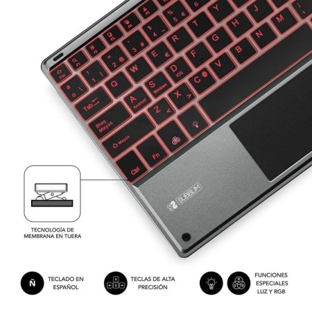 Teclado tablet subblim sub - kbt - smbt51 inalambrico