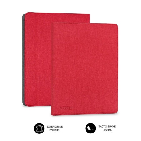 Funda subblim freecam case para tablet 10.1 pulgadas rojo
