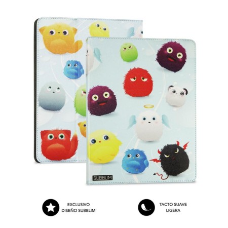 Funda Subblim Trendy Furry para Tablets de 9.6″-11″/ Negra