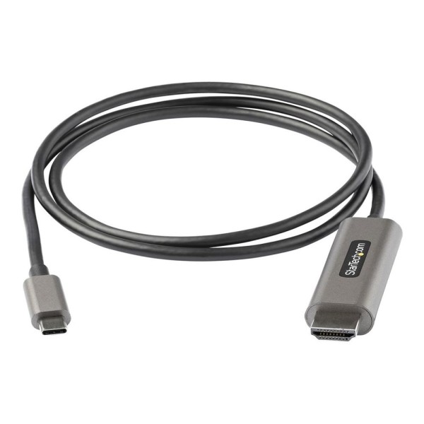 Cable usb tipo c a hdmi 4k startech 1m -  macho - macho -  negro