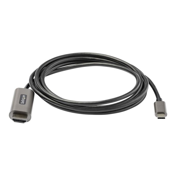 Cable usb tipo c a hdmi 4k startech 2m -  macho - macho -  negro