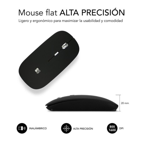 Maletin + raton subblim para portatil 15.6 pulgadas negro
