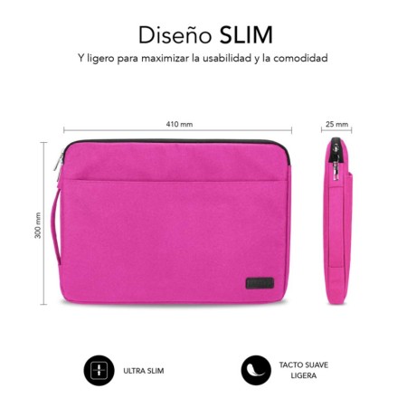 Funda subblim urban laptop sleeve para portatil 15.6 pulgadas rosa