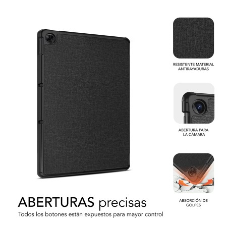 Funda subblim shock case para realme pad 10.4 pulgadas negro