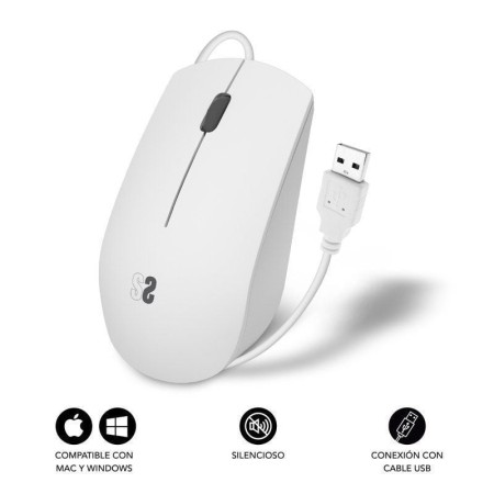 Raton subblim submo - b2bs002 blanco