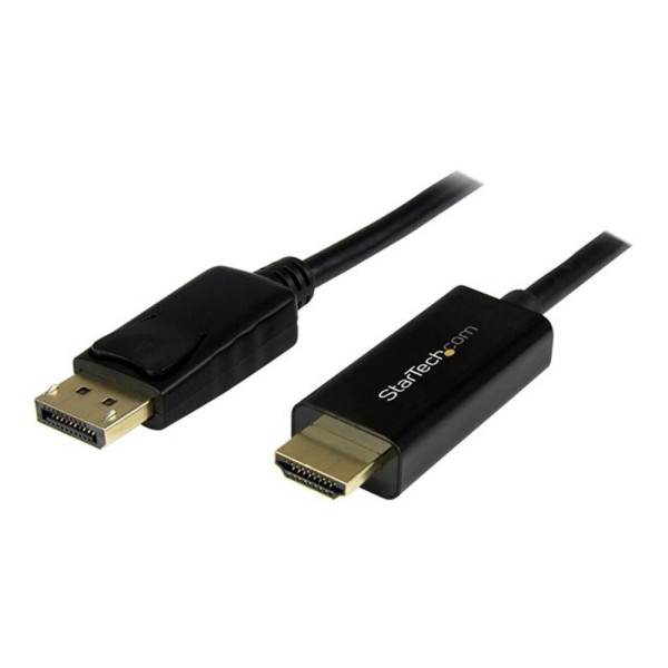 Cable displayport a hdmi startech 5m -  macho - macho -  negro