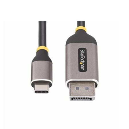 Cable usb tipo c a displayport startech 3m -  macho - macho -  gris - negro