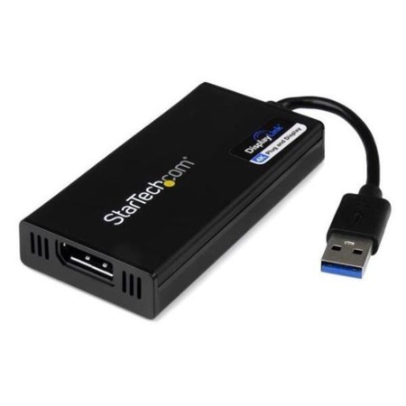 Adaptador usb 3.0 a displayport startech macho - hembra -  negro