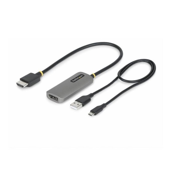 Adaptador hdmi a displayport startech 0.3m -  macho - hembra -  gris