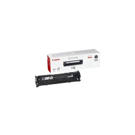 Toner canon 718bk 3.400 paginas lbp - 7200cdn serie - mf8300