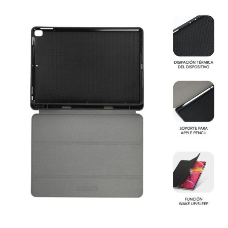Funda Subblim Shock Case SUBCST-5SC316 para iPad 10ª Generación de 10.9″/ Negra