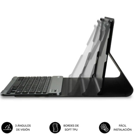 Funda con Teclado Subblim Keytab Pro BT Lenovo Idea Tab 11″ 2025/ Negra