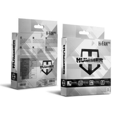 Ventilador Nox H-Fan Pro/ 12cm