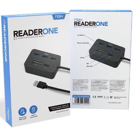 NOX Lector de tarjetas USB