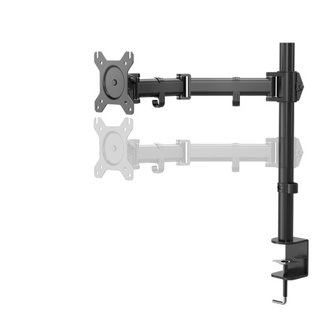 Soporte de mesa nox single para monitor 13 pulgadas - 17 pulgadas carga maxima 8kg vesa 100 x 100