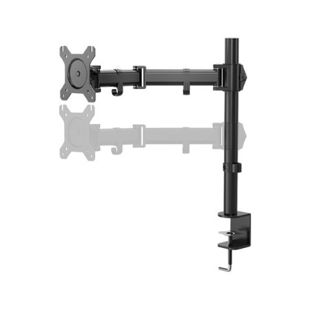 Soporte de mesa nox single para monitor 13 pulgadas - 17 pulgadas carga maxima 8kg vesa 100 x 100