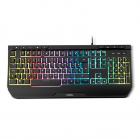 Pack krom kenya raton + teclado + alfombrilla + auriculares gaming