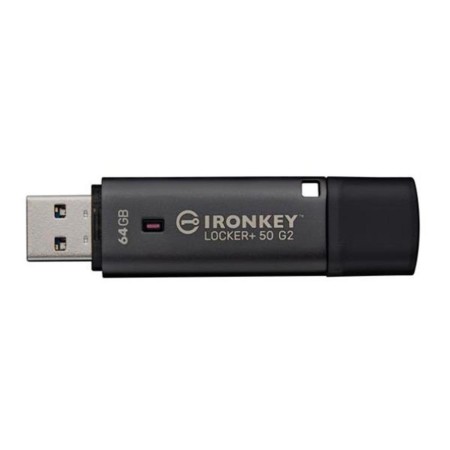 Memoria usb 3.2 kingston 64gb ironkey locker g2
