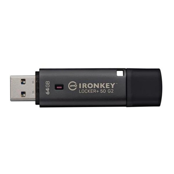Memoria usb 3.2 kingston 64gb ironkey locker g2
