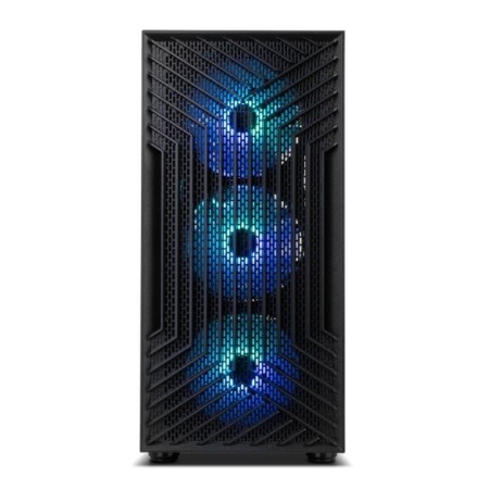 Caja ordenador gaming nox infinity epsilon m - atx argb cristal templado negro