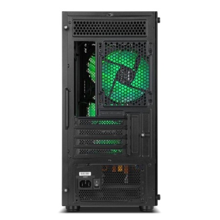 Caja ordenador gaming nox infinity epsilon m - atx argb cristal templado negro