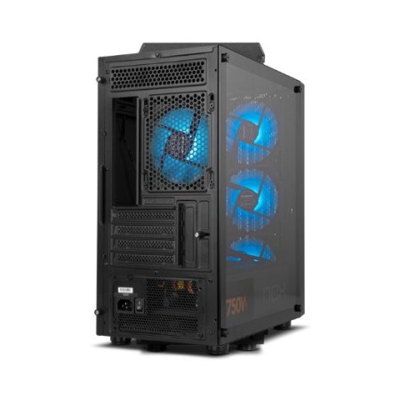 Caja ordenador gaming nox infinity epsilon m - atx argb cristal templado negro
