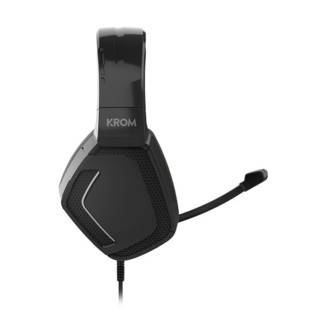 Auriculares Gaming con Micrófono Krom Kopa Pro/ Jack 3.5/ Negros