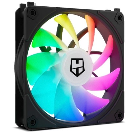 Ventilador caja nox hummer easylink argb 120mm negro