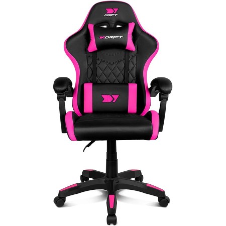 Silla gaming drift dr35 negra - fucsia