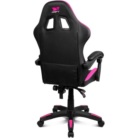 Silla gaming drift dr35 negra - fucsia