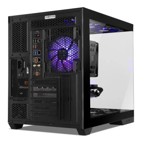 Caja ordenador gaming hummer astra neo atx argb cristal templado negro